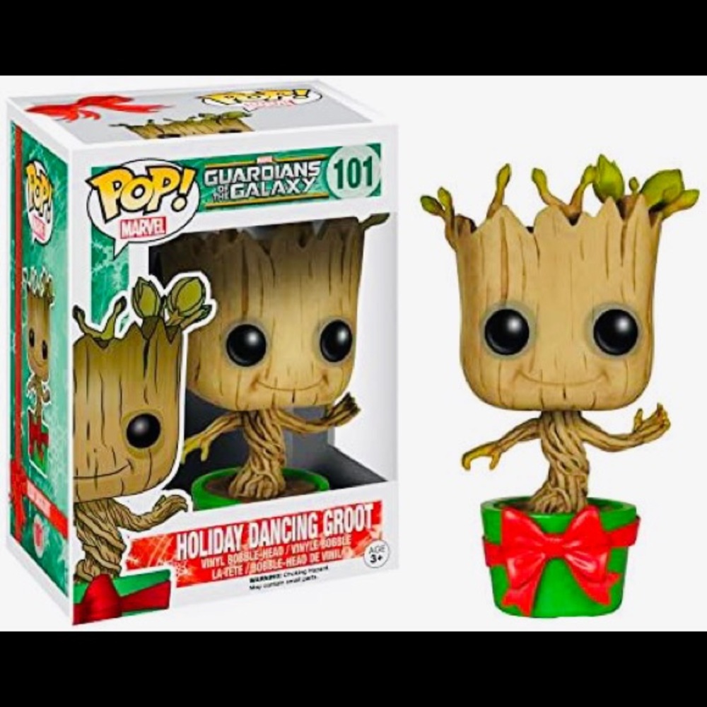 Funko Guardians of the Galaxy Dancing Groot Vinyl Bobble Head